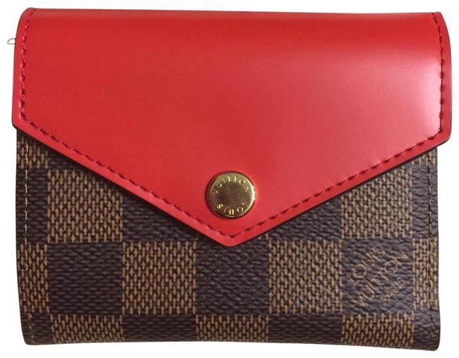 Louis Vuitton Red Zoe Wallet