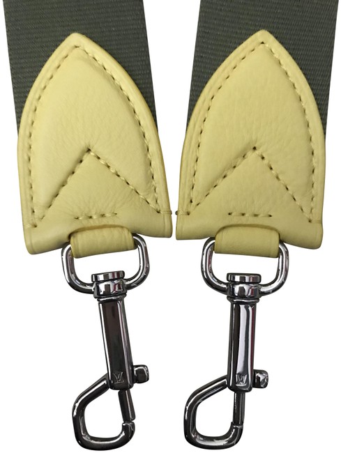 Louis Vuitton Replacement Adjustable Strap Silver Hardwear Belt