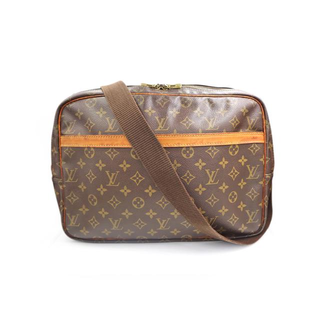 Louis Vuitton Reporter Vintage Gm Brown Backpack