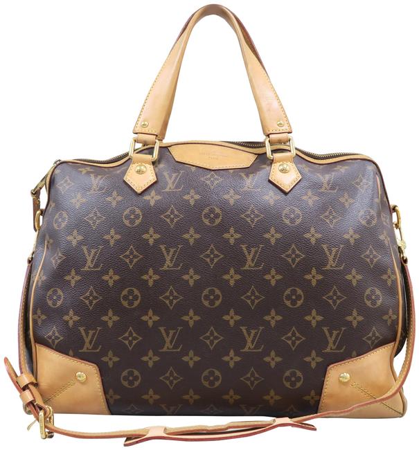Louis Vuitton Retiro Gm Monogram Brown Canvas Satchel
