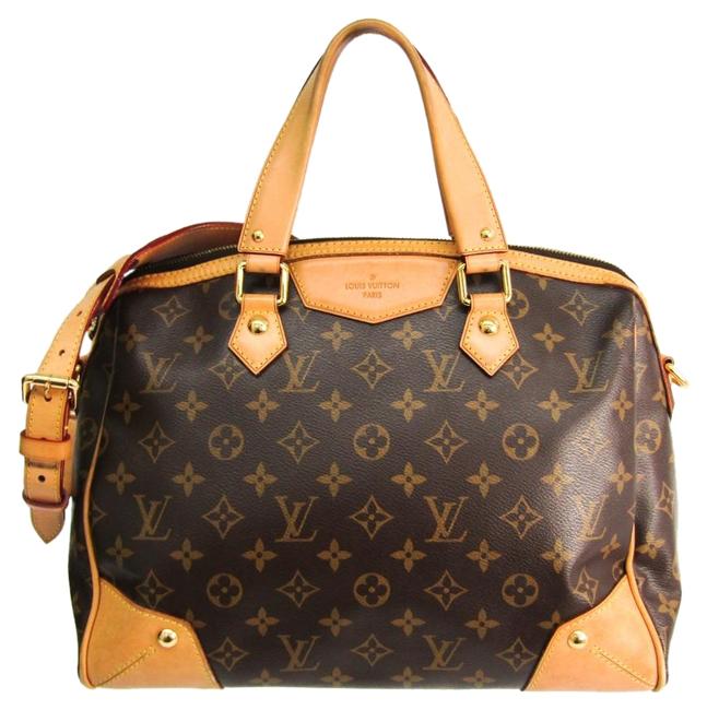 Louis Vuitton Retiro M40325 Women Handbag Monogram Satchel
