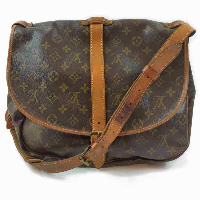 Louis Vuitton Saumur 35 #6262l18 Brown Cross Body Bag