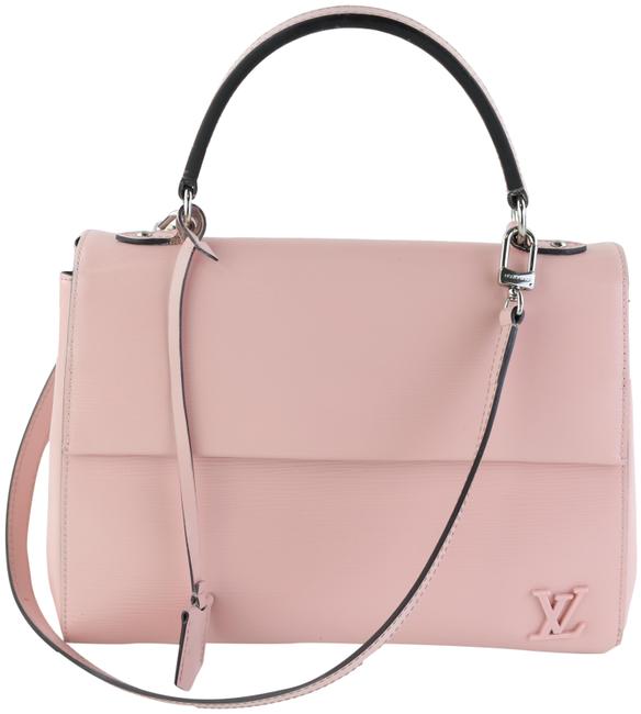 Louis Vuitton Shoulder Bag Cluny Epi Mm Rose Ballerine Leather Satchel