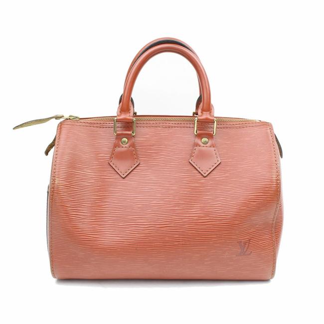 Louis Vuitton Speedy 25 868886 Brown Leather Satchel