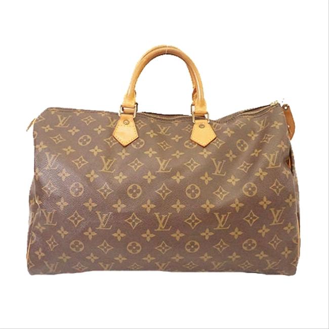 Louis Vuitton Speedy 40 M41106 Women Handbag Monogram Satchel