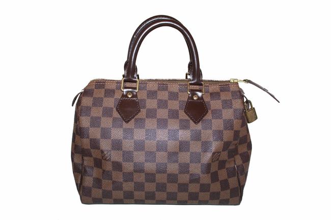 Louis Vuitton Speedy Lv 25 Hand Brown Damier ?b