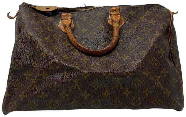 Louis Vuitton Speedy Monogram 35 Satchel
