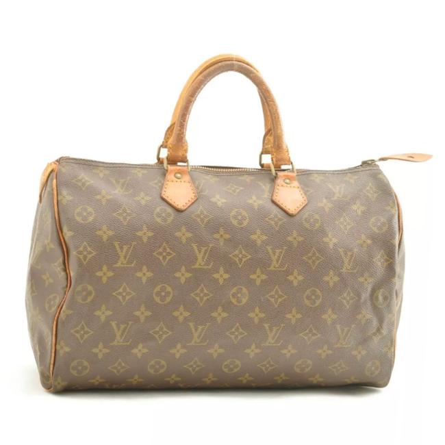 Louis Vuitton Speedy Sale 35 Monogram Leather Satchel