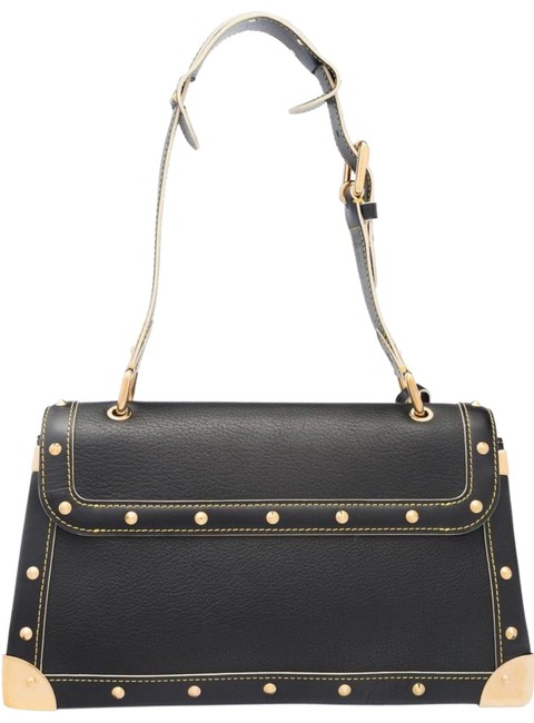 Louis Vuitton Suhali Black Leather Hobo Bag