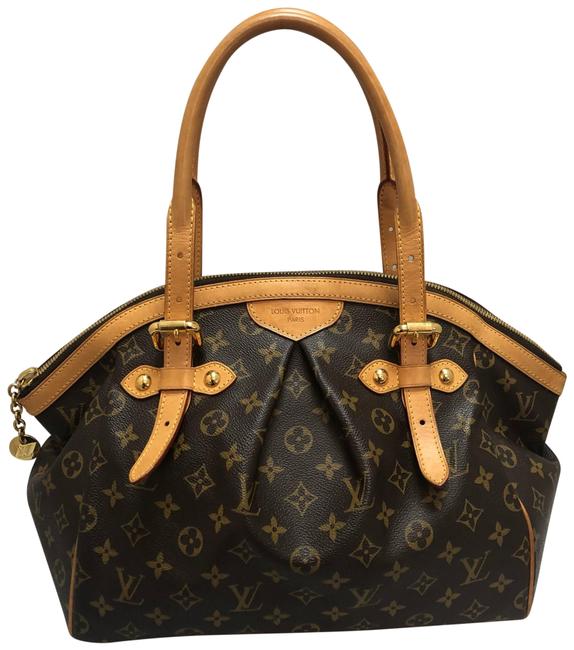Louis Vuitton Tivoli Gm Brown Monogram Canvas Tote