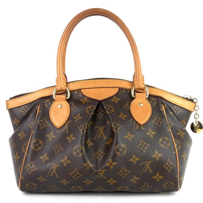 Louis Vuitton Tivoli Pm Brown Monogram Canvas Tote