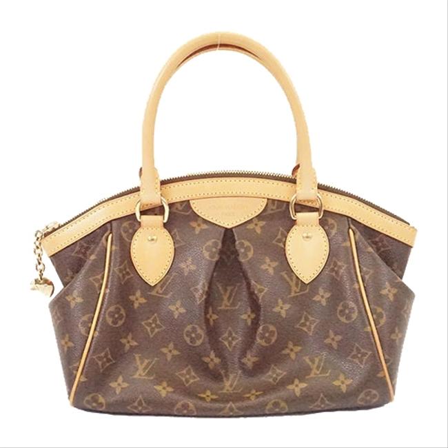 Louis Vuitton Tivolipm M40143 Women Handbag Brown Monogram Satchel
