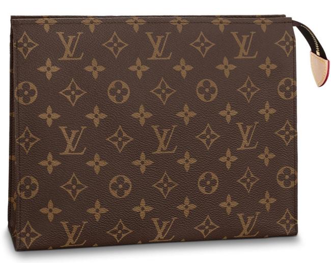 Louis Vuitton Toiletry Pouch 26 Monogram Canvas Clutch
