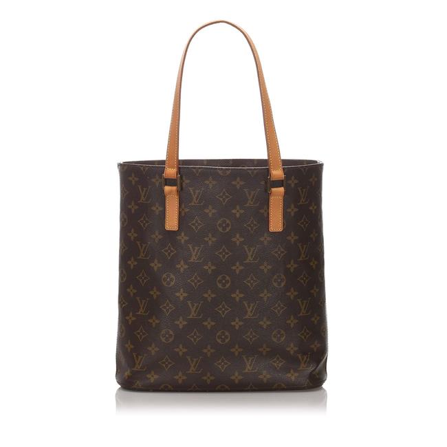 Louis Vuitton Vavin Monogram Gm Brown Leather Tote