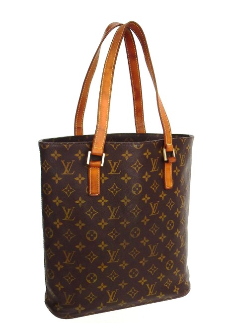 Louis Vuitton Vavin Shopper Brown Monogram Canvas Leather Shoulder Bag