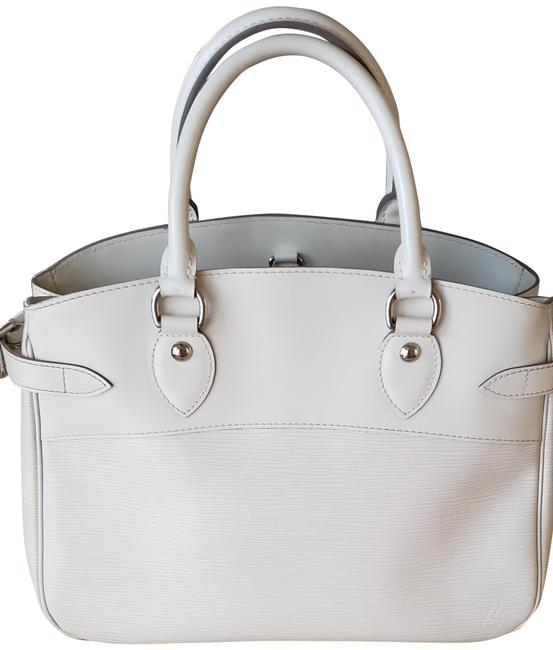 Louis Vuitton White Eppi Leather Tote