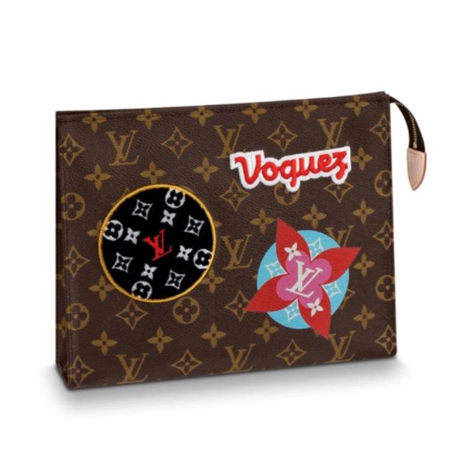 Louis Vuitton 2018 Toiletry 26 Pouch Monogram Pink Canvas Clutch
