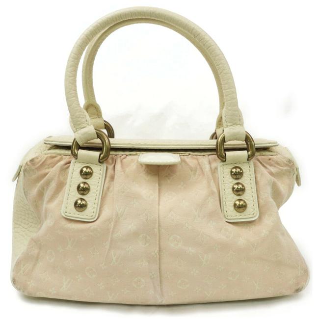 Louis Vuitton 872352 Trapeze Pm Pink Monogram Mini Lin Satchel