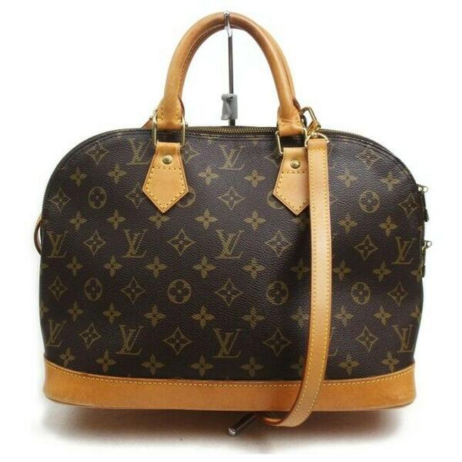 Louis Vuitton Alma Hand #5714l52 Brown Cross Body Bag