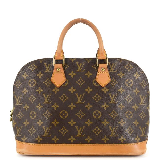 Louis Vuitton Alma Mm Monogram Satchel