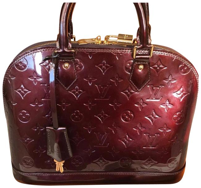 Louis Vuitton Alma Pm Vernis Satchel