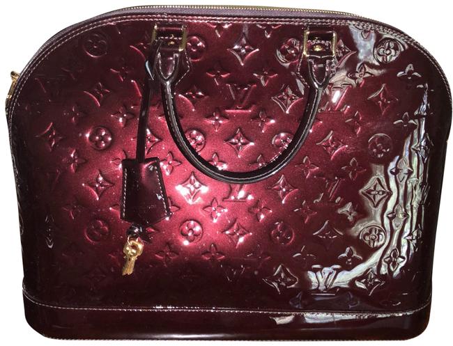 Louis Vuitton Alma Vernis Gm Hobo Bag