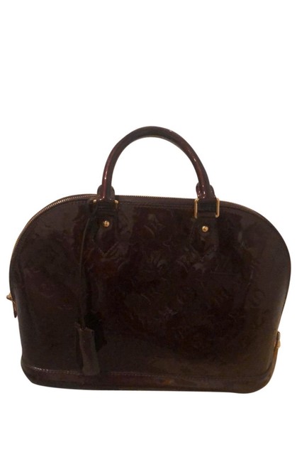 Louis Vuitton Alma Vernis Pm Satchel
