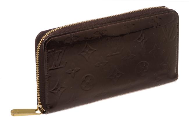 Louis Vuitton Amarante Zippy Vernis Monogram Wallet
