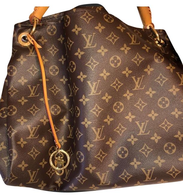 Louis Vuitton Artsy Leather Hobo Bag