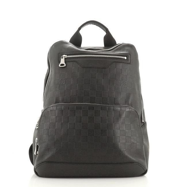 Louis Vuitton Avenue Damier Infini Black Leather Backpack