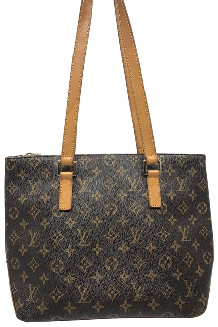 Louis Vuitton Bag Cabas Brown Canvas Tote