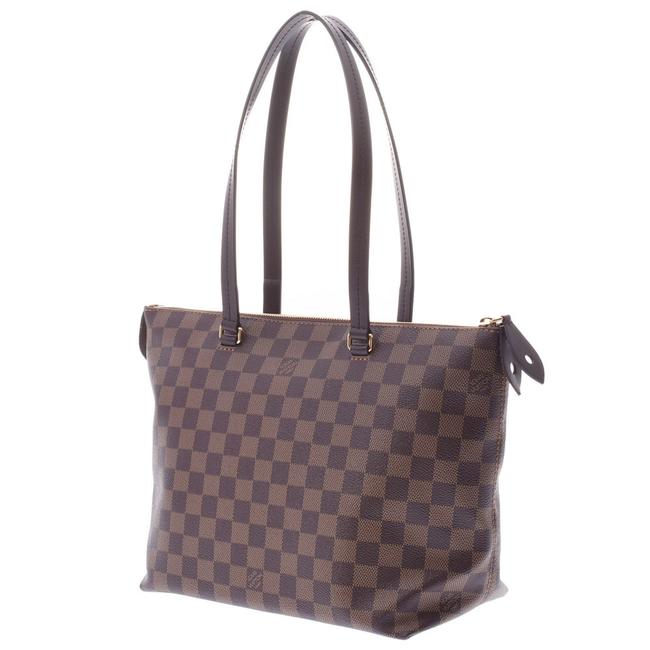 Louis Vuitton Bag Jena Pm N41012 Ladies Brown Damier Canvas Tote