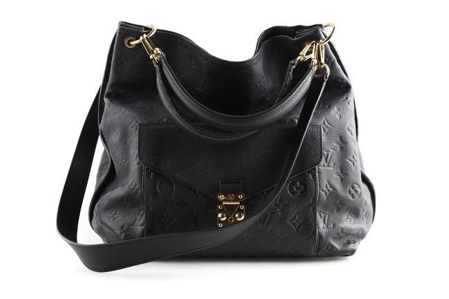 Louis Vuitton Bag Metis Shoulder Black Monogram Empreinte Leather Tote