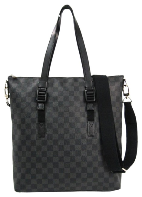 Louis Vuitton Bag Skyline N41456 Men Damier Graphite Tote