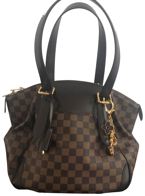Louis Vuitton Bags Brown Leather Satchel