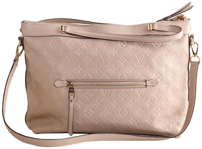 Louis Vuitton Bastille Beige Monogram Empreinte Leather Tote