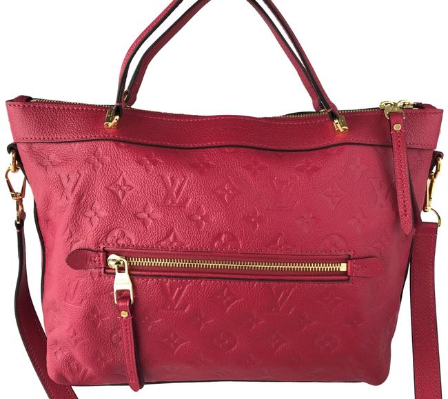 Louis Vuitton Bastille Pm Empreinte Red Leather Cross Body Bag