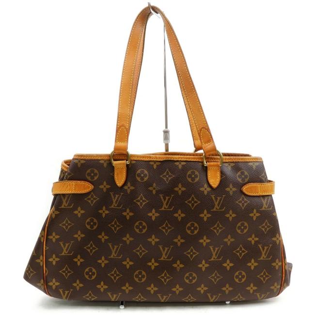 Louis Vuitton Batignolles Horizontal Monogram 872736 Brown Coated Canvas Tote