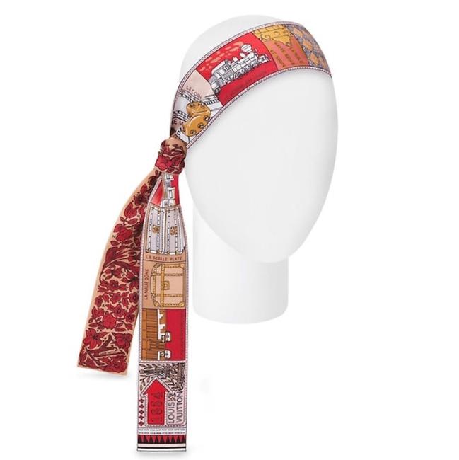 Louis Vuitton Beige Jeu De Bb Bandeau ScarfWrap