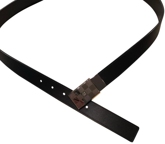 Louis Vuitton Black and Brown M6874 Belt