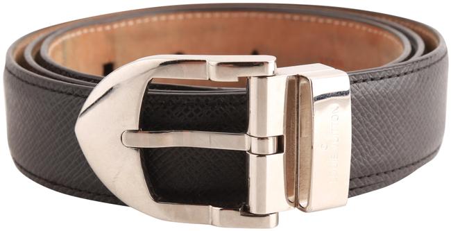 Louis Vuitton Black Leather Belt