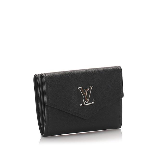 Louis Vuitton Black Lockmini Wallet
