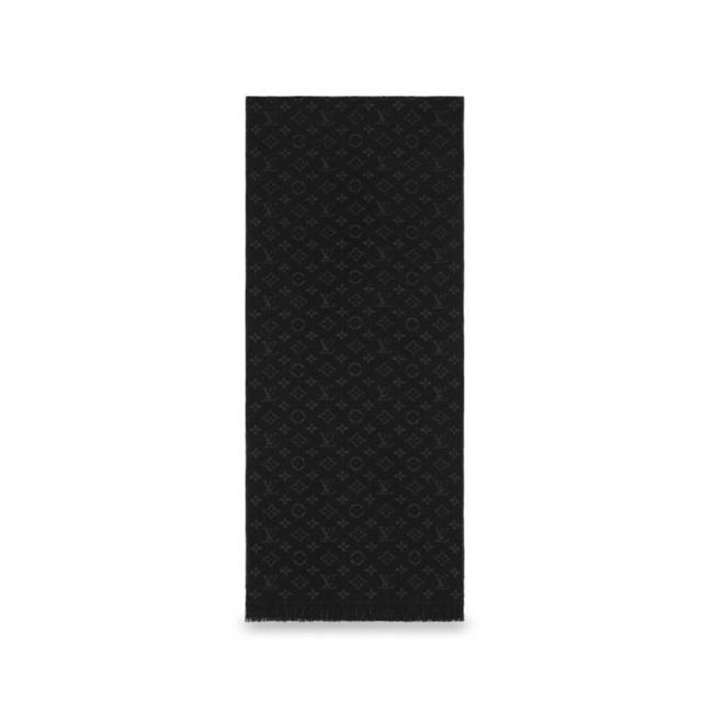 Louis Vuitton Black Monogram Classic M70520 ScarfWrap