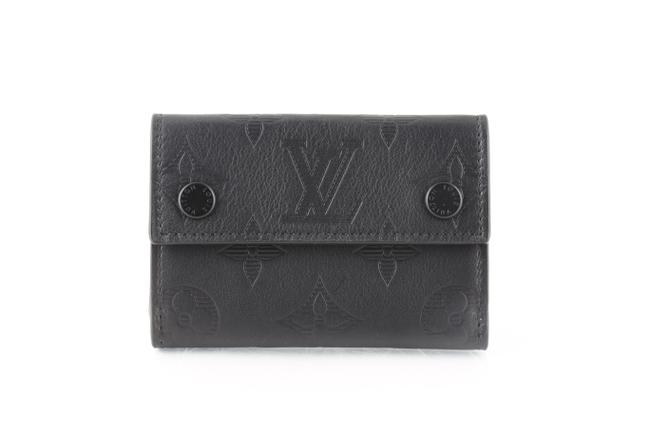Louis Vuitton Black Monogram Discovery Compact Wallet