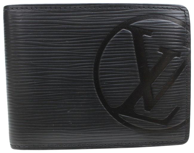 Louis Vuitton Black Multiple Epi Portefeuille Bifold 871512 Wallet