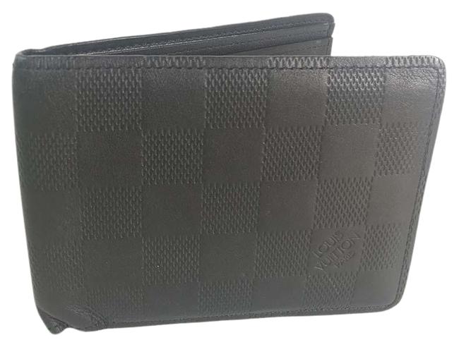 Louis Vuitton Black Multiple Infini Leather Bifold Wallet