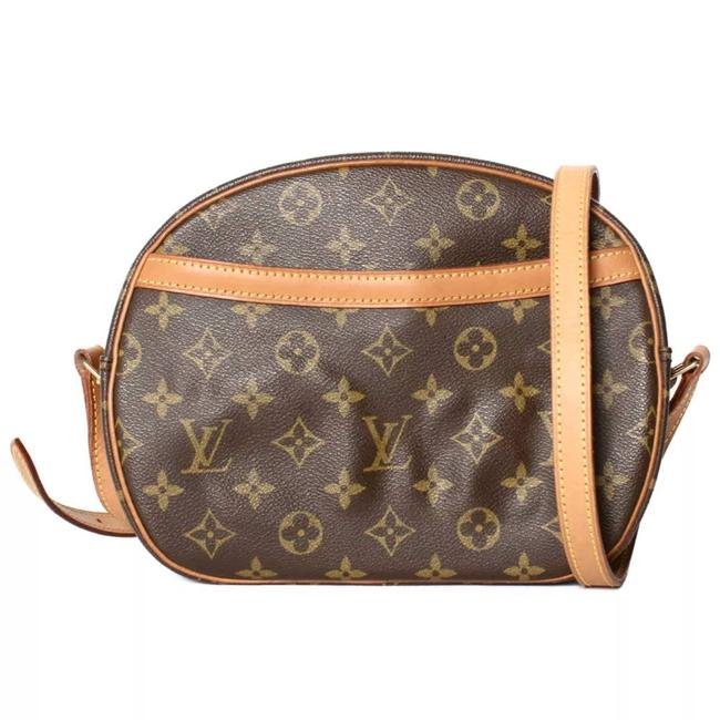 Louis Vuitton Blois Brown Canvas Cross Body Bag