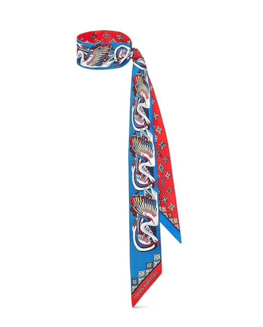 Louis Vuitton Blue Innocence Bb Bandeau ScarfWrap