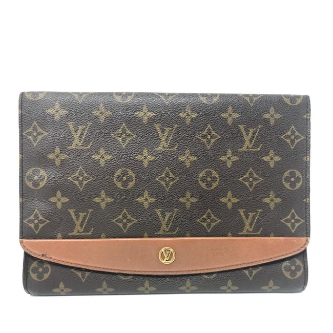Louis Vuitton Crossbody Bordeaux No Strap Clutch
