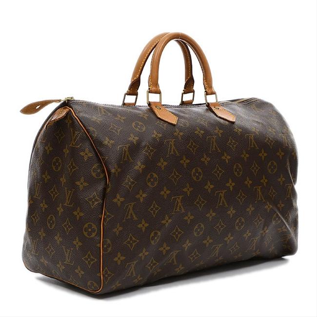 Louis Vuitton Boston Bag Speedy M41522 Travel Brown Monogram Monogram Satchel